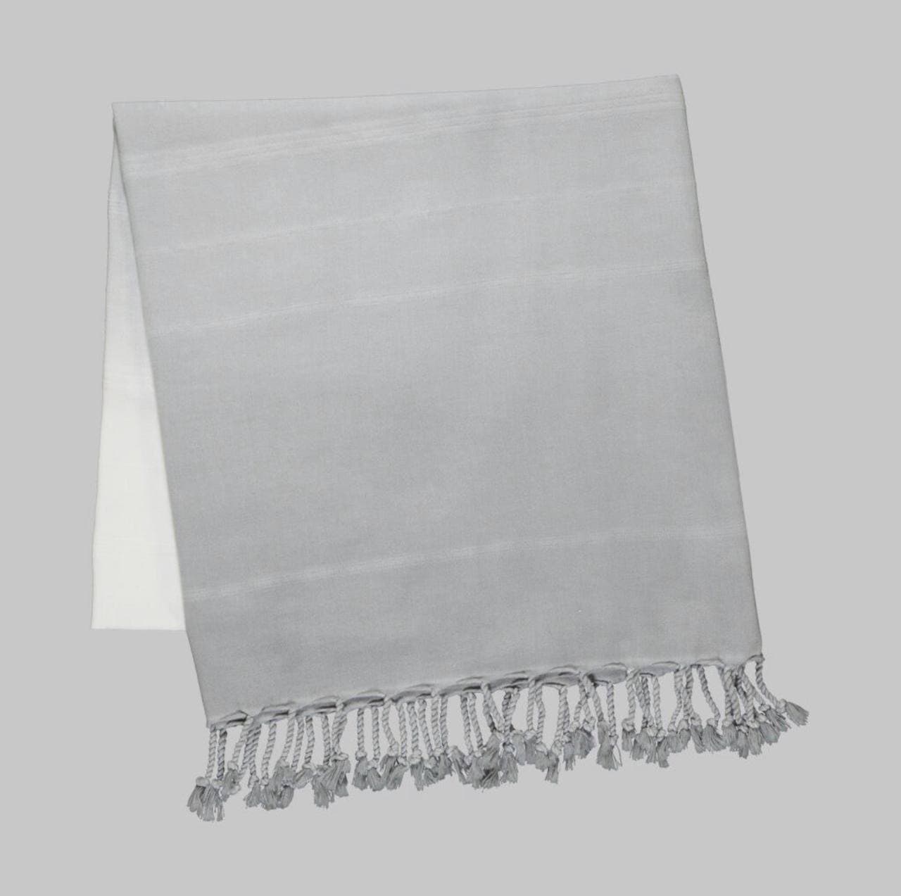 Пештемаль Sarev Premium Cotton 80×160-Світло-Сірий 2
