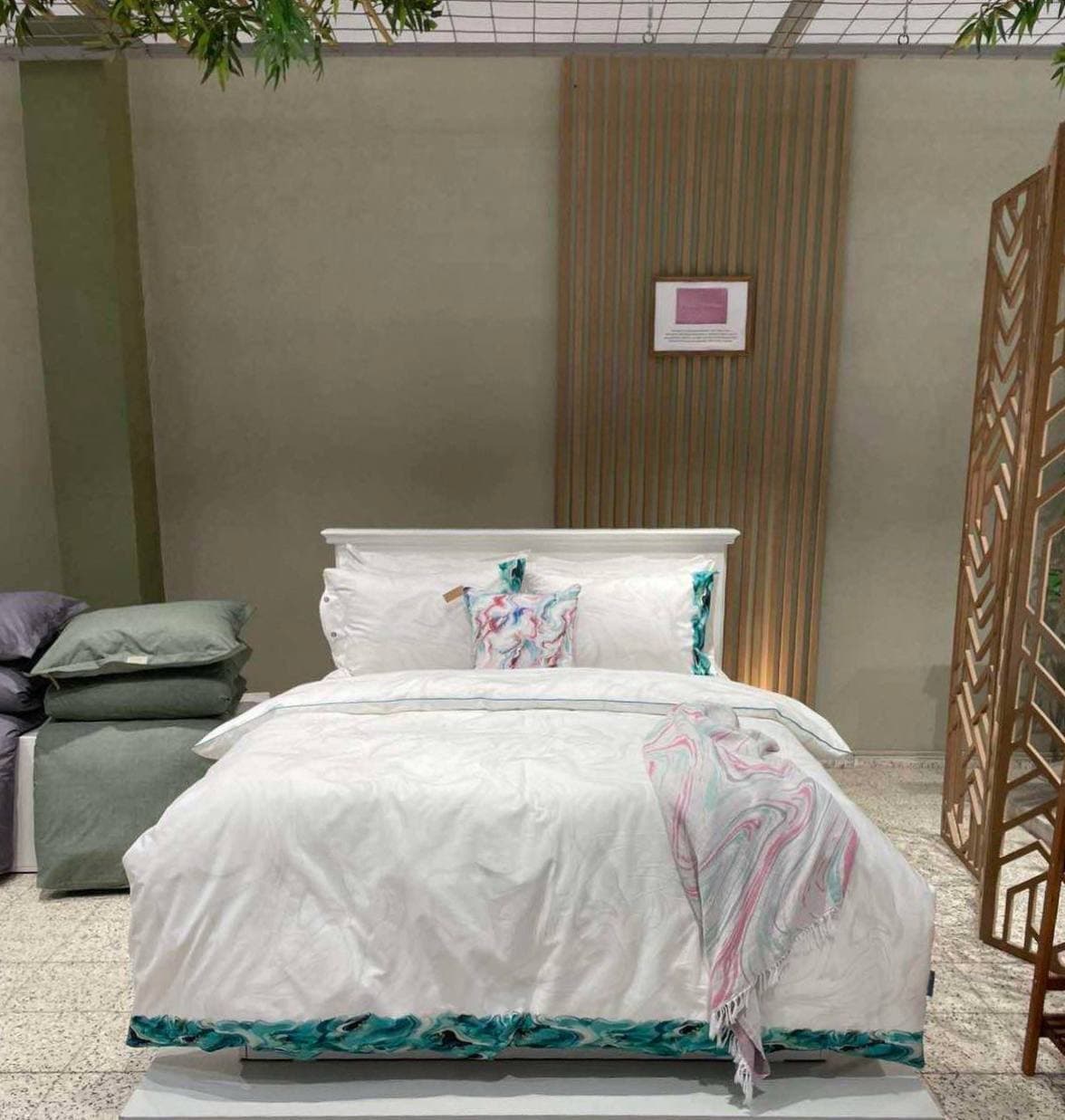 Sarev Fancy Dream Premium Collection Poplin Aqua Сімейний 4